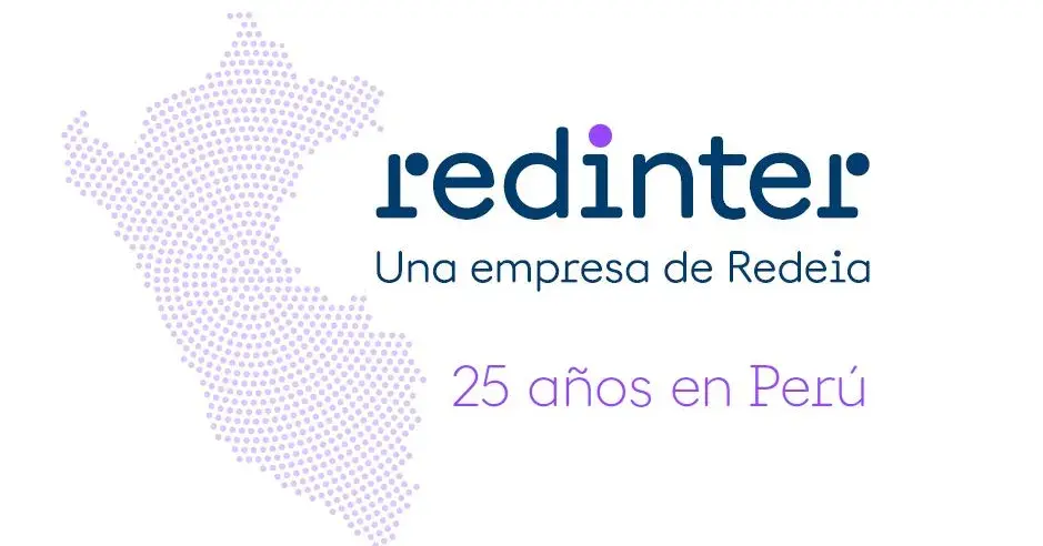 Gráfica 25 años de Redinter en Perú