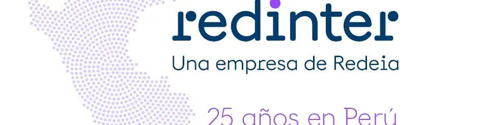 Gráfica 25 años de Redinter en Perú